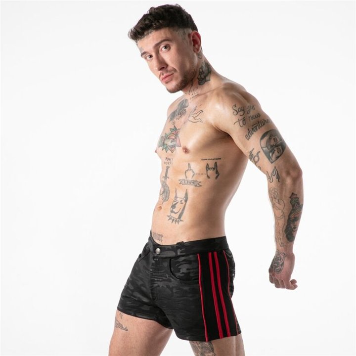 LOCKER GEAR - FULL MILITARY ACCESS SHORT RED S - D-246678