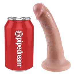 KING COCK - 6 DILDO FLESH 15.2 CM - PD5501-21 - Teknashop Ltd