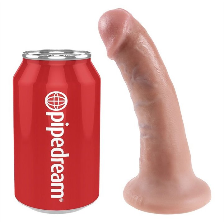 KING COCK - 6 DILDO FLESH 15.2 CM - PD5501-21 - Teknashop Ltd
