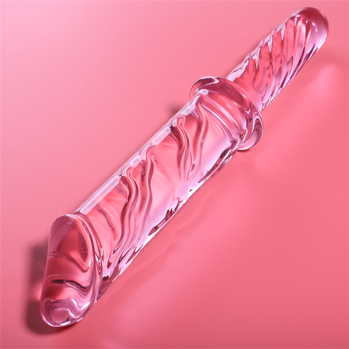 NEBULA SERIES BY IBIZA - MODEL 24 DILDO BOROSILICATE GLASS PINK 28.5 CM -O- 5 CM - D-235970