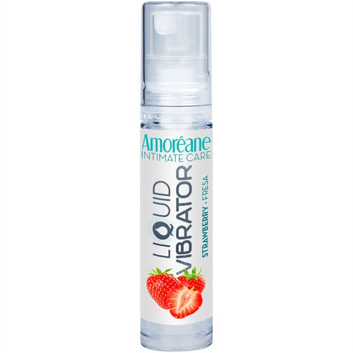 AMOREANE - VIBRATING LIQUID STRAWBERRY 10 ML - D-237745 - Teknashop Ltd