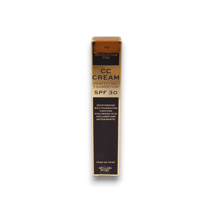 Makeup Revolution, Pro CC Perfecting, CC Cream, F10, SPF 30, 26 ml