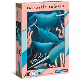 Clementoni, Fantastic Animals, Loves Creative Games, Puzzle, Unisex, 6+ years