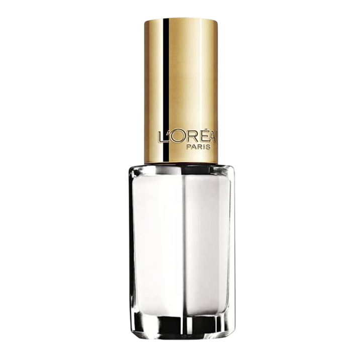 L'Oreal Paris, Color Riche, Nail Polish, 001, Snow In Megeve, 5 ml - Teknashop Ltd