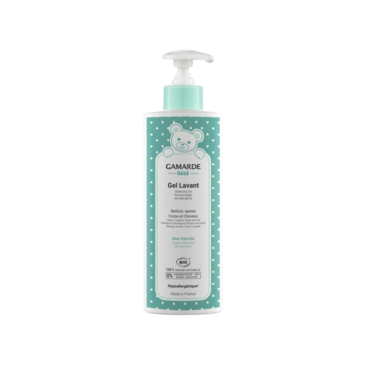 Gamarde, Baby, Bio, Hydrates, Shower Gel, Body & Hair, 400 ml