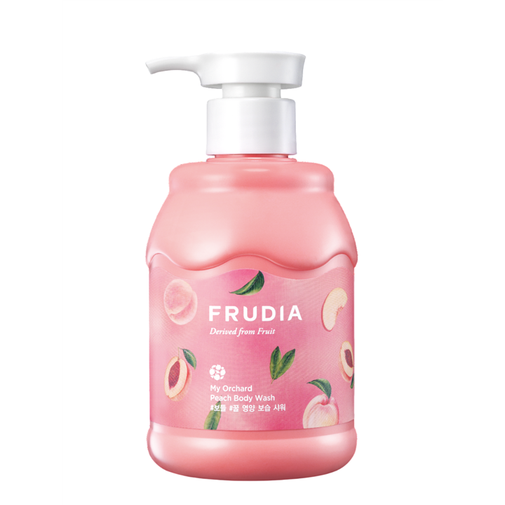 Frudia, Delivered From Fruit, Peach, Cleaning, Body Wash, 350 ml