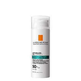 La Roche-Posay, Anthelios Oil Correct, Corrects Imperfections, Gel Cream, SPF 50+, 50 ml