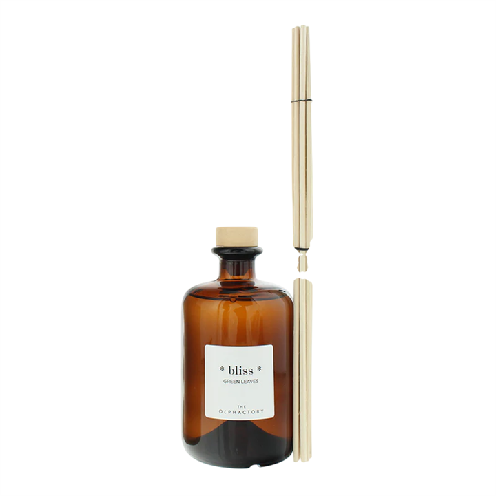The Olphactory, Bliss Green Leaves, Fragrance Sticks, Aroma Reed Diffuser, 500 ml