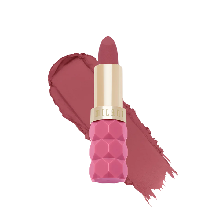 Milani, Color Fetish, Matte, Cream Lipstick, 310, Peony, 4 g