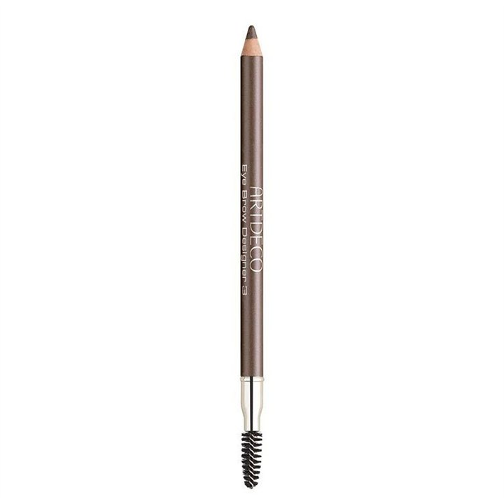 ArtDeco, Eyebrow Designer, Defining, Eyebrow Cream Pencil & Brush 2-In-1, 03, Medium Dark, 1 g - Teknashop Ltd