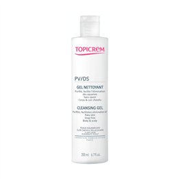 Topicrem, PV/DS, Cleansing, Soothing & Protecting, Shower Gel, For Body, For Hair, For Face, For Scalp, For Sensitive Skin, 200 