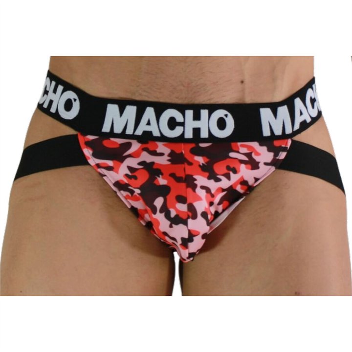 MACHO - MX28MR JOCK MILITARY RED L - D-241310