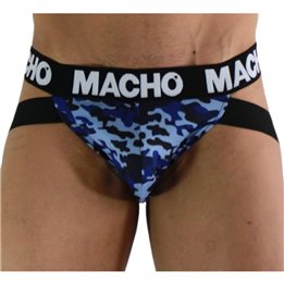 MACHO - MX28MA JOCK MILITARY BLUE L - D-241314