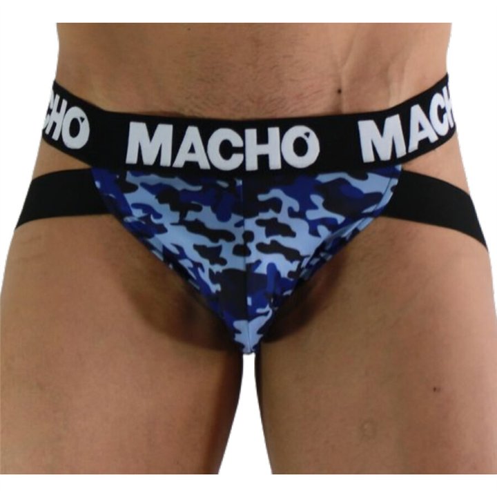 MACHO - MX28MA JOCK MILITARY BLUE L - D-241314