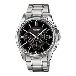 CASIO COLLECTION Mod. MULTIFUNCTION CALENDAR - BLACK - WW.MTP-1375D-1AVDF - Teknashop Ltd
