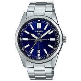 CASIO COLLECTION Mod. DATE - BLUE - WW.MTP-VD02D-2EUDF - Teknashop Ltd