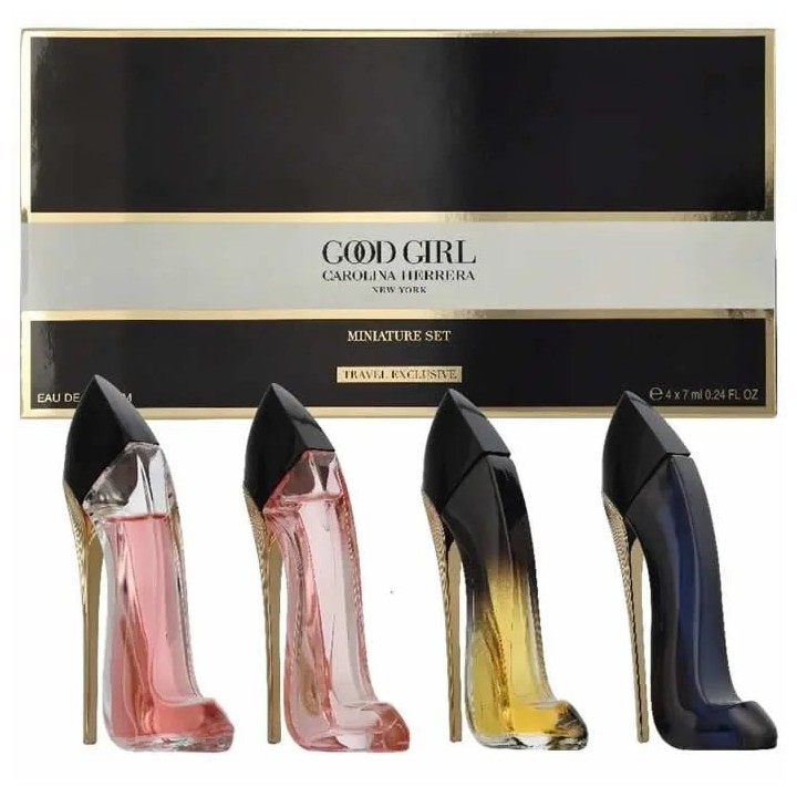 Carolina Herrera Good Girl Miniature Set Eau De Parfum 4x7ml - woman - Teknashop Ltd