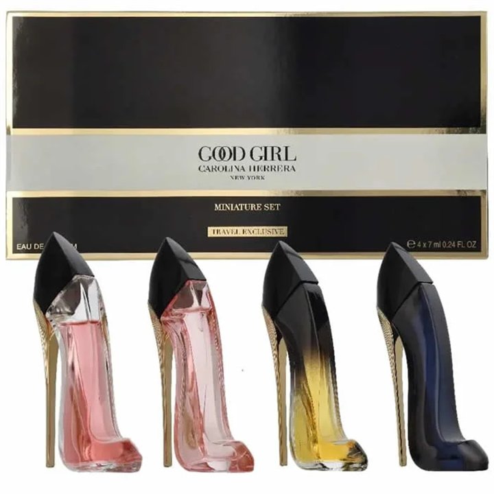 Carolina Herrera Good Girl Miniature Set Eau De Parfum 4x7ml - woman - Teknashop Ltd
