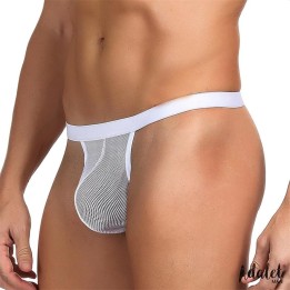 Titan Fishnet Thong One Size White - AM-362 - Teknashop Ltd