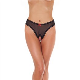 Open G-String Black One Size - R1200