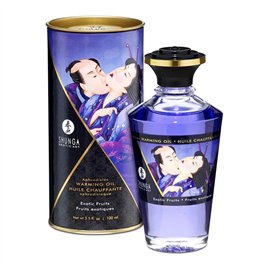 Shunga Warming Massage Oil Exotic Fruit Aroma - S9022026