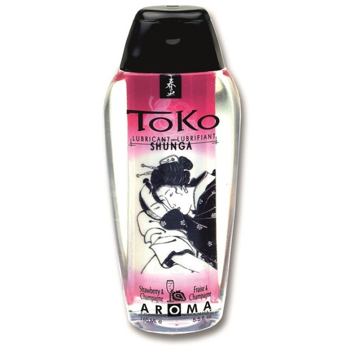 Shunga Lube Toko Strawberry Wine Aroma - S9064019 - Teknashop Ltd