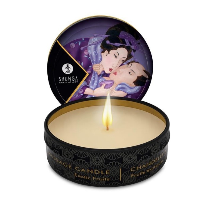 Shunga Mini Candle Massage Exotics Fruits - S9046022 - Teknashop Ltd