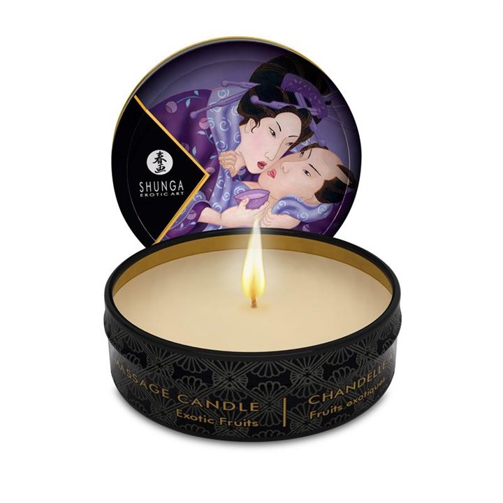 Shunga Mini Candle Massage Exotics Fruits - S9046022 - Teknashop Ltd