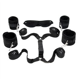 Under the Mattress Restraint Set Black - R7006 - Teknashop Ltd