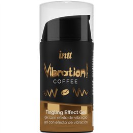 INTT - POWERFUL INTIMATE STIMULANT LIQUID VIBRATING GEL COFFEE 15ML - D-234905