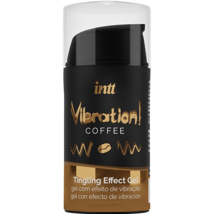 INTT - POWERFUL INTIMATE STIMULANT LIQUID VIBRATING GEL COFFEE 15ML - D-234905