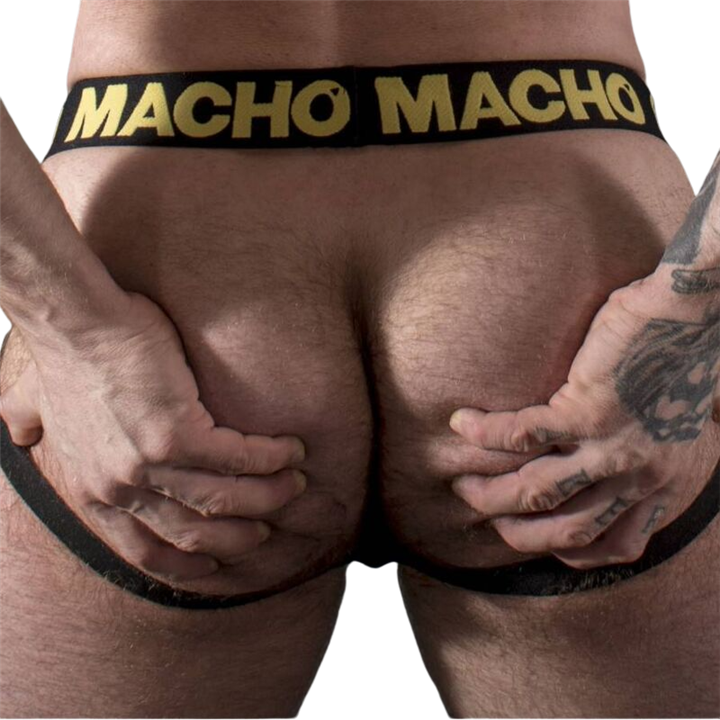 MACHO - MX25AC JOCK YELLOW LEATHER M - D-233419