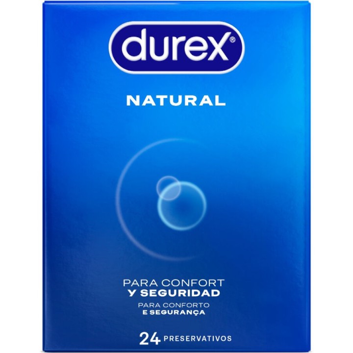 DUREX - NATURAL CONDOMS 24 UNITS - D-202785 - Teknashop Ltd