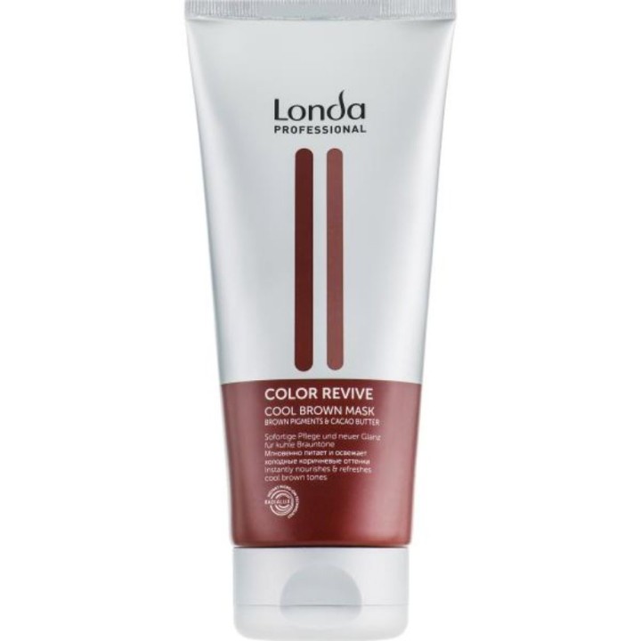 Londa Professional, Color Revive Cool Brown, Hair Treatment Cream Mask, For Colour Protection, 200 ml - Teknashop Ltd