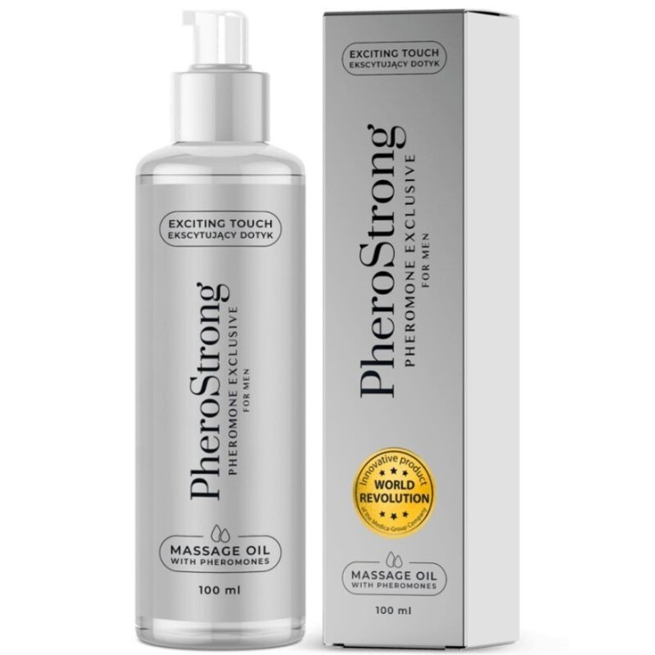 PHEROSTRONG - MASSAGE OIL EXCLUSIVE FOR MEN 100 ML - D-240078