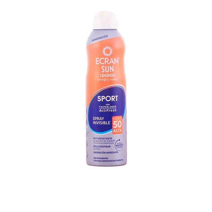 Ecran Sun Lemonoil Sport Invisible Spray Spf50 250ml - unisex - Teknashop Ltd