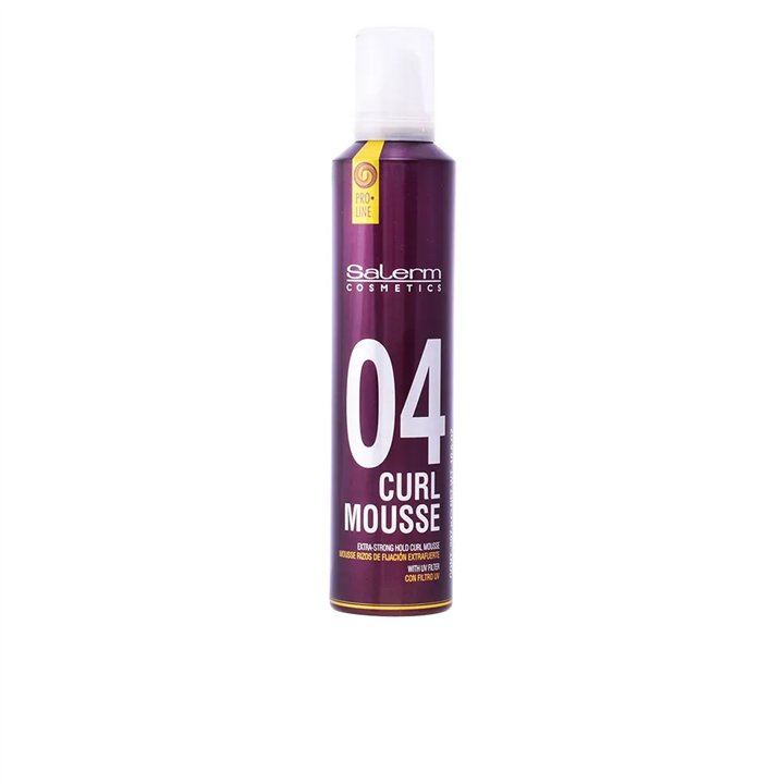 Salerm Cosmetics 04 Curl Mousse Extra Strong 405ml - unisex - Teknashop Ltd