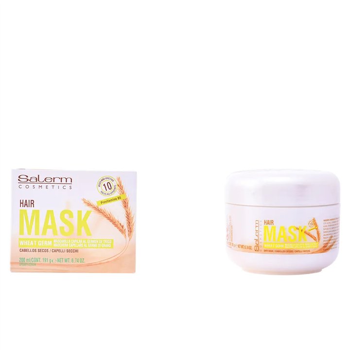 Salerm Cosmetics Wheat Germ Hair Mask 200ml  - unisex - Teknashop Ltd