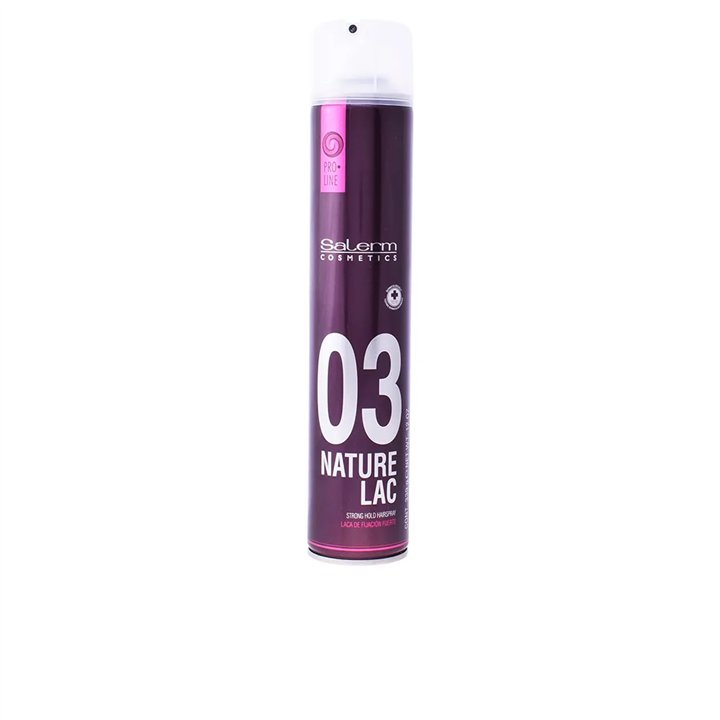 Salerm Cosmetics Nature Lac Strong Hold Hair Spray 650ml - unisex - Teknashop Ltd