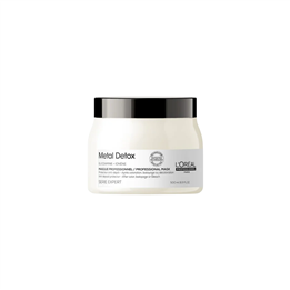 L'Oreal Professionnel, Serie Expert Metal Detox, Glicoamine + Ionene, Hair Treatment Cream Mask, Anti-Deposit Protector, 500 ml
