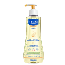 Mustela, Cleansing Oil, Avocado Oil, Nourishing, Shower Oil, For Dry Skin, 500 ml