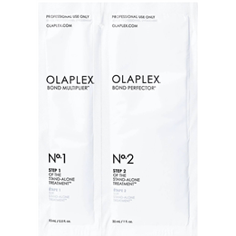 Stand Alone Set Olaplex: No.1 Bond Multiplier, Hair Lotion Treatment, Bond Repair, 15 ml + No.2 Bond Perfector, Hair Cream Treat