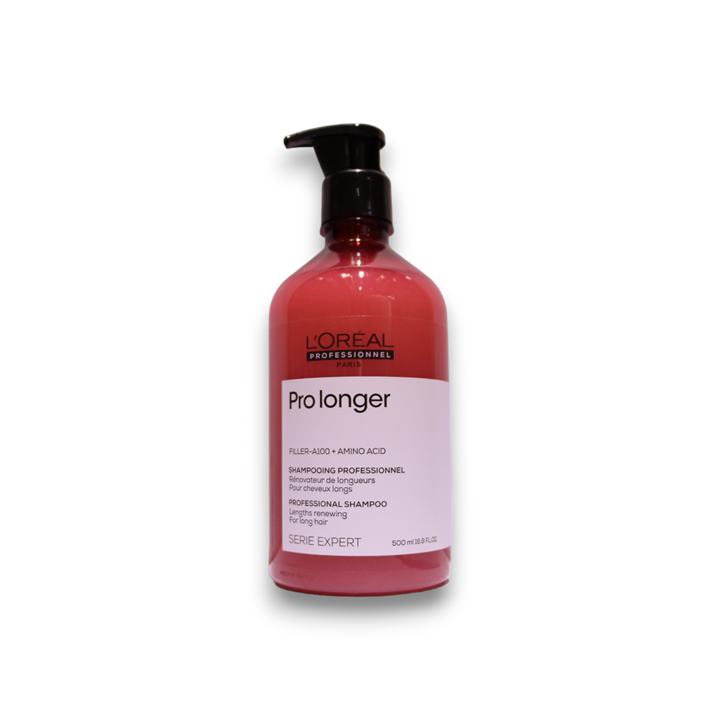 L'Oreal Professionnel, Serie Expert Pro Longer, Filler-A100 + Amino Acid, Hair Shampoo, Lengths Renewing, 500 ml