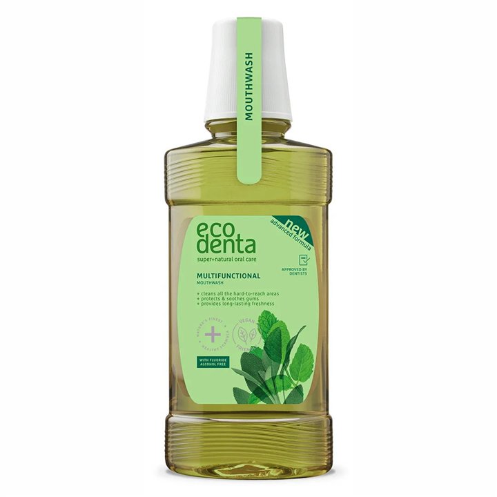 Ecodenta, Mouthwash, Mint, Gum Protection, 250 ml - Teknashop Ltd