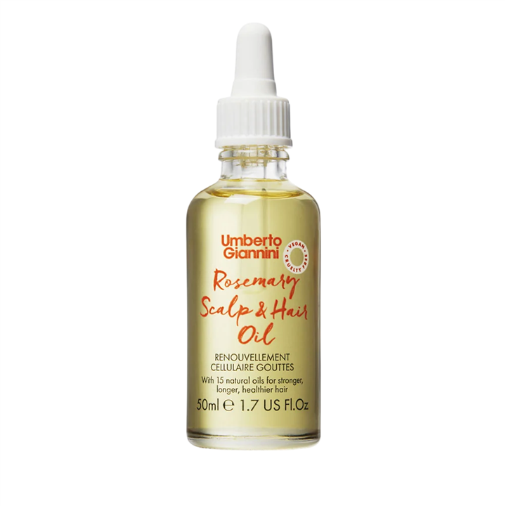 Umberto Giannini, Rosemary, Vegan & Cruelty-Free, Scalp Treatment Oil, Repairing & Nourishing, 50 ml - Teknashop Ltd