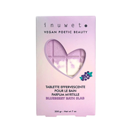 Inuwet, Blueberry, Bath Bomb, 200 g