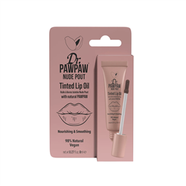 Dr. PawPaw, Dr. PawPaw, Vegan & Cruelty-Free, Natural Glow & Hydrating, Lip Oil, Nude Pout, 8 ml - Teknashop Ltd