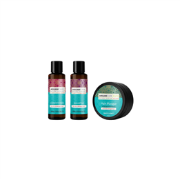 Set Arganicare: Argan Oil & Shea Butter, Hair Treatment Cream Mask, Repair, Moisturizing, 100 ml + Argan Oil & Shea Butter, Hair