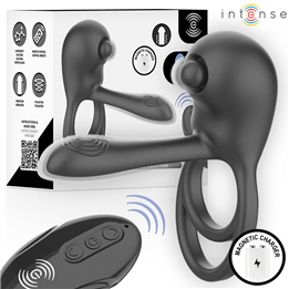 INTENSE - SPIKE REMOTE CONTROL VIBRATING PENIS RING - D-245701