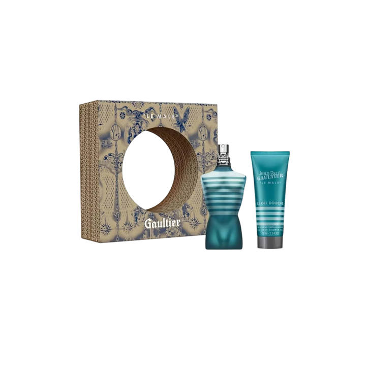 Set Jean Paul Gaultier: Le Male, Eau De Toilette, For Men, 75 ml + Le Male, Cleansing, Shower Gel, For All Skin Types, 75 ml